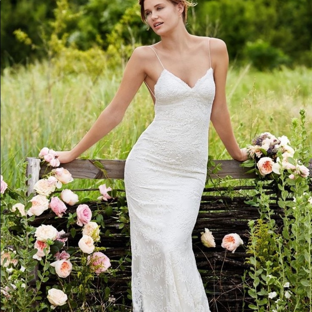 Oleg Cassini Love Marley Inez Wedding Dress Size 6